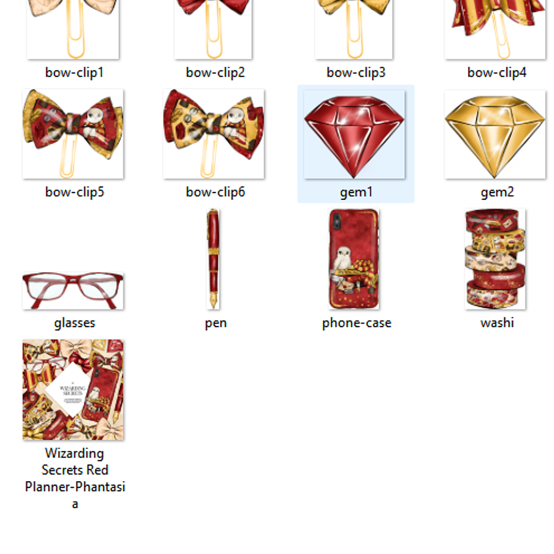 Kit Digital Magia Secreta Red 2