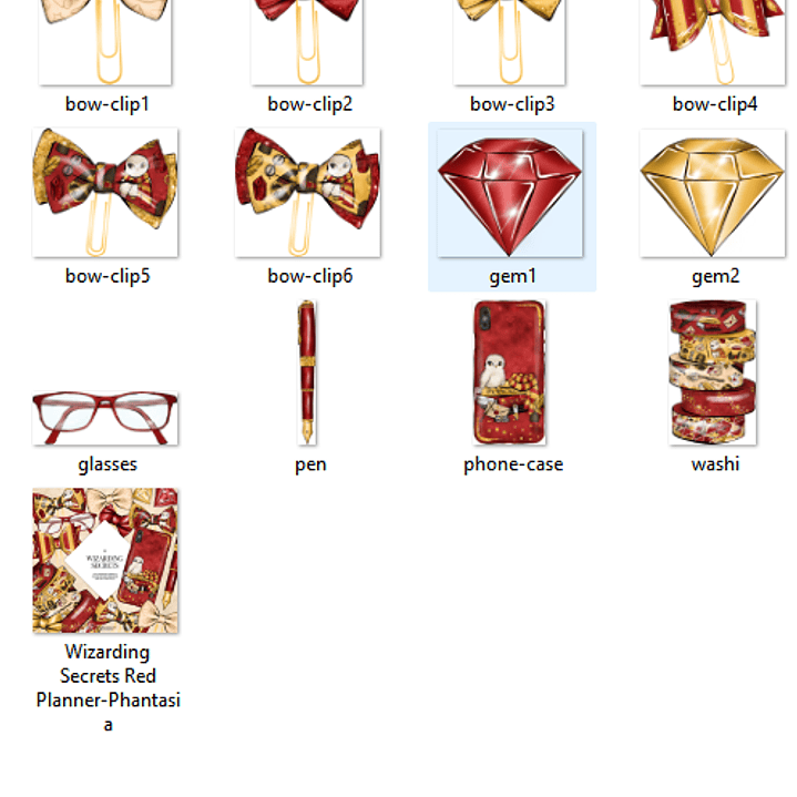 Kit Digital Magia Secreta Red 2