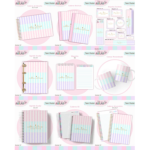 Arquivo Escolar Teen Pastel 2026