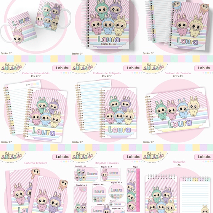 Arquivo Escolar Labubu 2026 1
