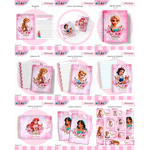 Arquivo Escolar Princesas 2026