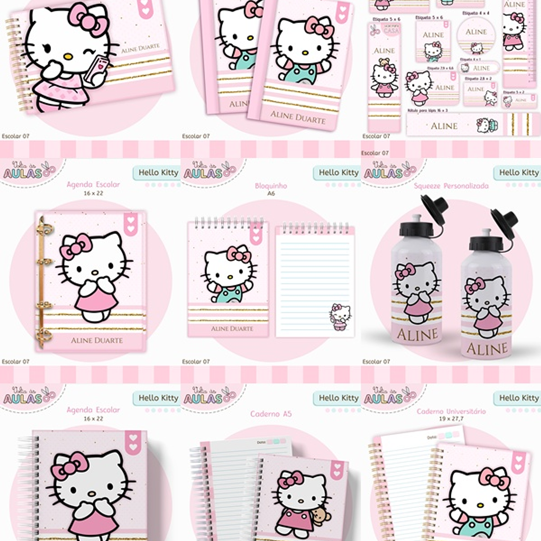 Arquivo Escolar Hello Kitty 2026  1