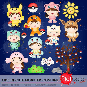 Kit Digital Pokemon Baby