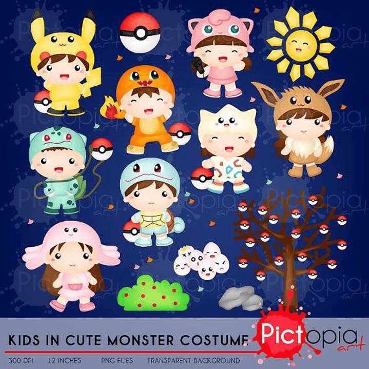 Kit Digital Pokemon Baby 1