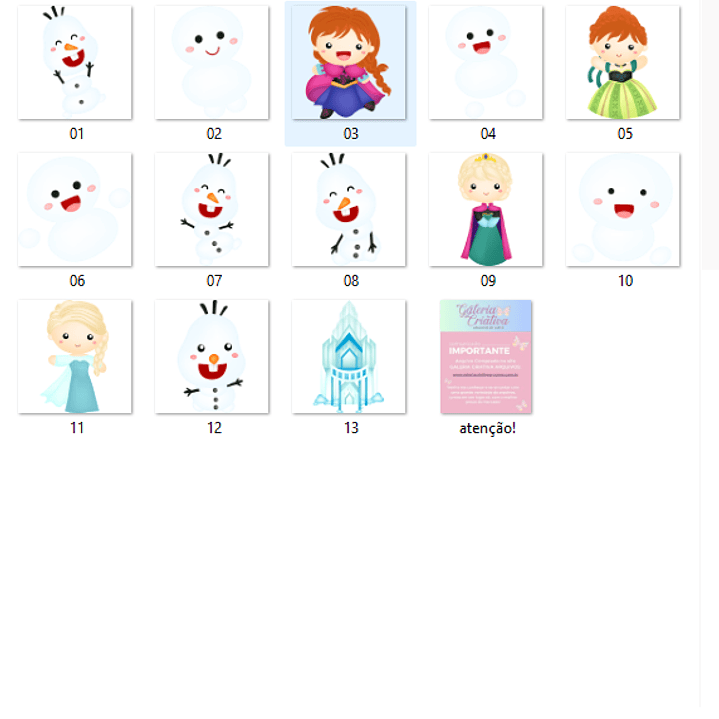 Kit Digital Frozem Baby 2