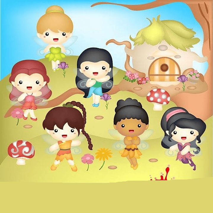 Kit Digital Fadinhas Baby 1