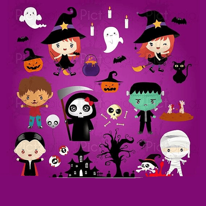 Kit Digital Halloween Baby 1