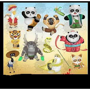Kit Digital Kung Fu Panda Baby