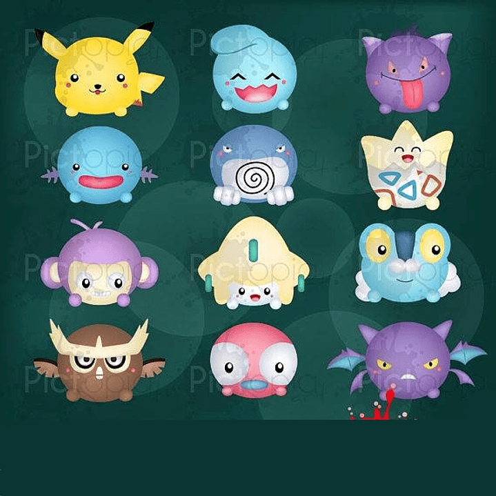Kit Digital Pokemon Baby 1
