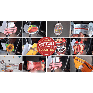 Arquivo Combo Card Cartões Retrovisor 