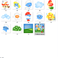 Kit Digital Os Smurfs Baby - Thumbnail 2