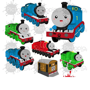 Kit Digital Thomas o Trem Baby