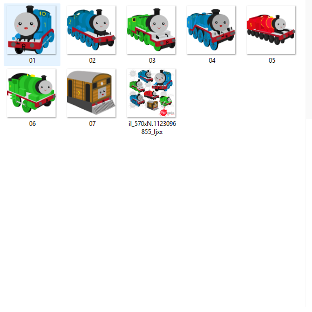 Kit Digital Thomas o Trem Baby 2