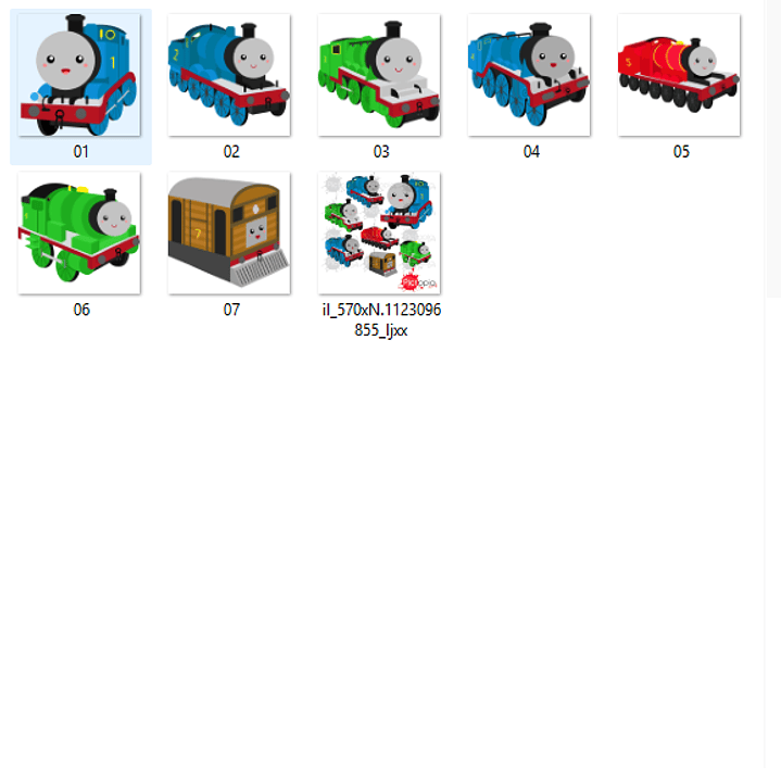 Kit Digital Thomas o Trem Baby 2