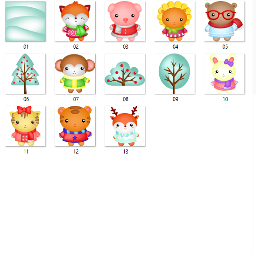 Kit Digital Family Clipart Baby 2