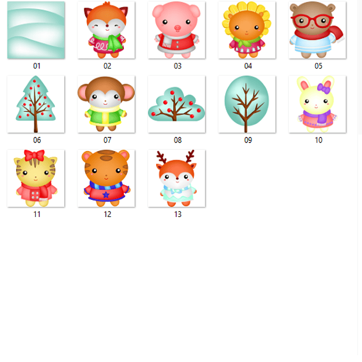 Kit Digital Family Clipart Baby 2