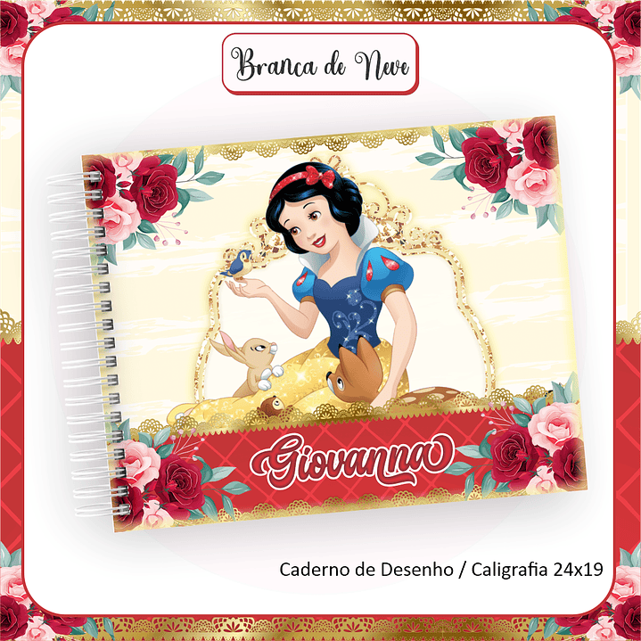 Arquivo Combo Escolar Branca de Neve 8