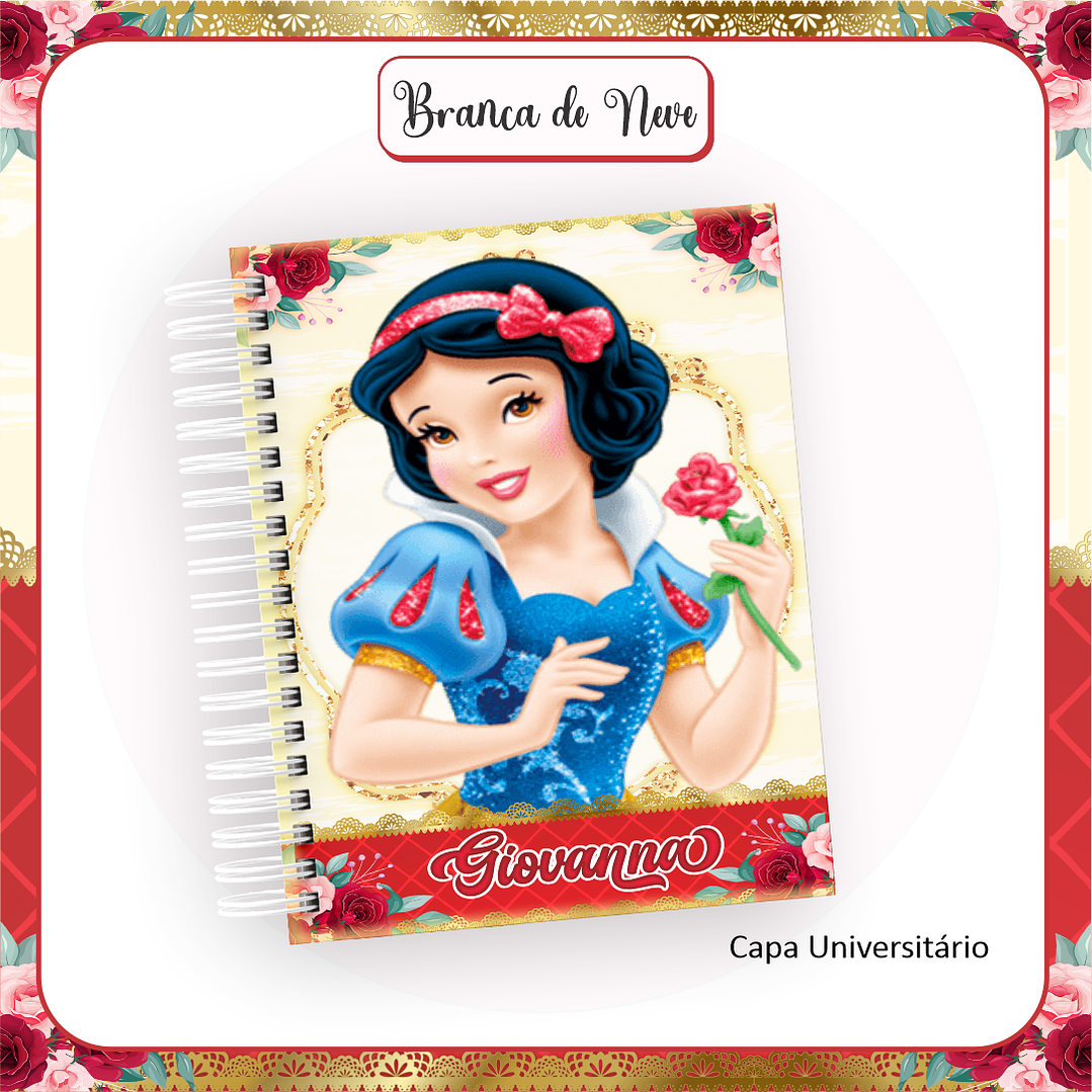 Arquivo Combo Escolar Branca de Neve 9