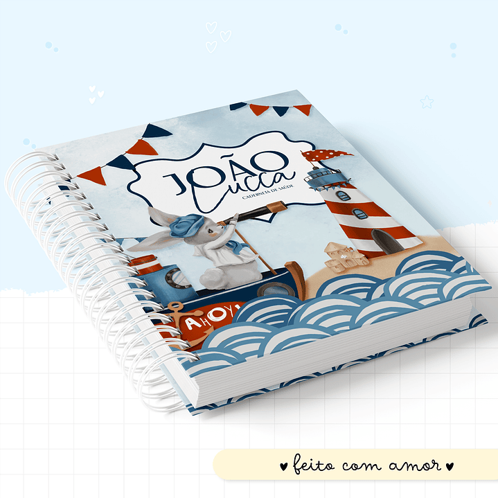 Arquivo Encadernação Baby Animais Marinheiros 10