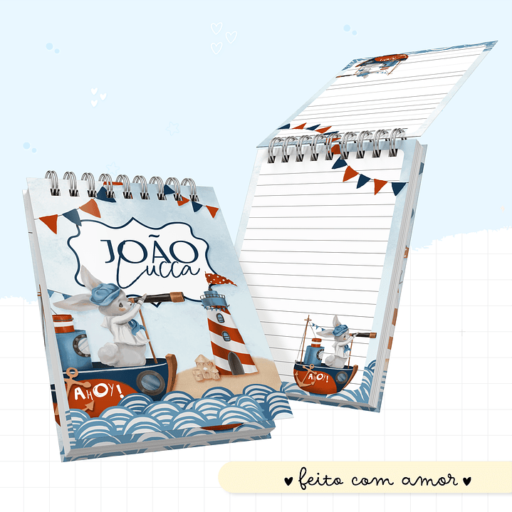 Arquivo Encadernação Baby Animais Marinheiros 13