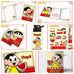 Arquivo Encadernação Escolar Magali