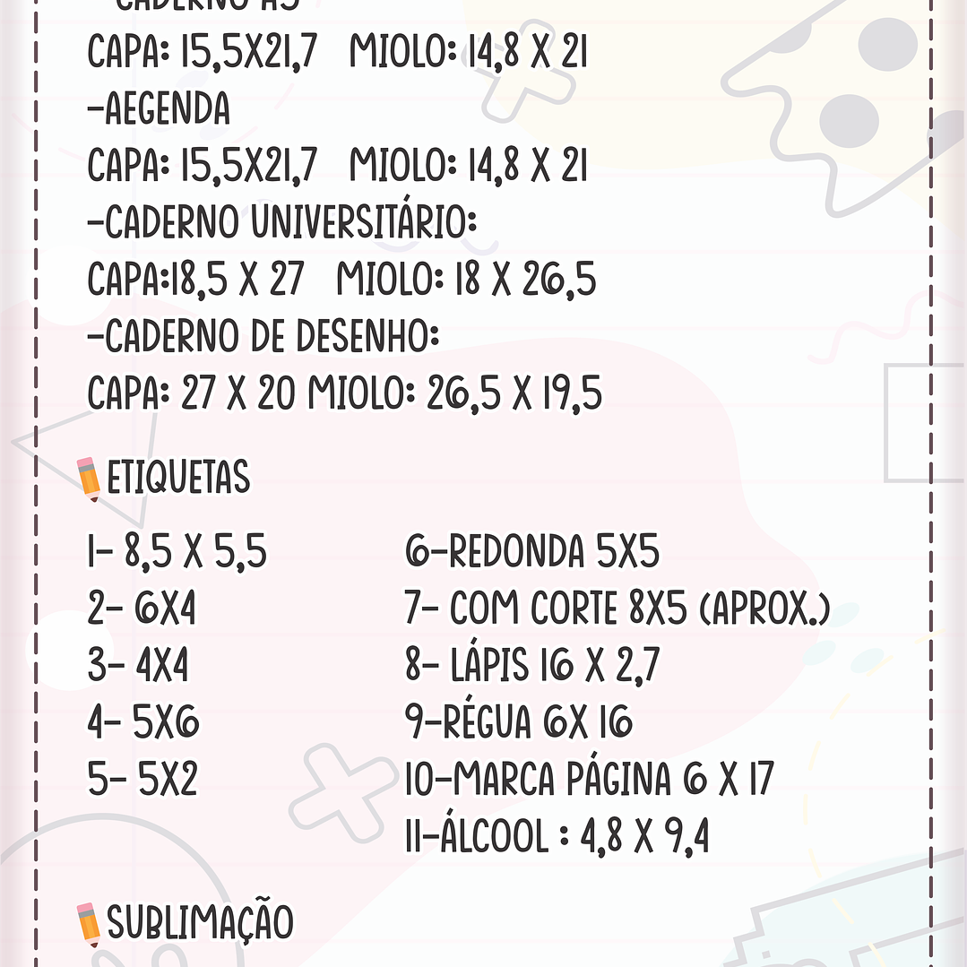 Arquivo Encadernação Escolar Magali 2