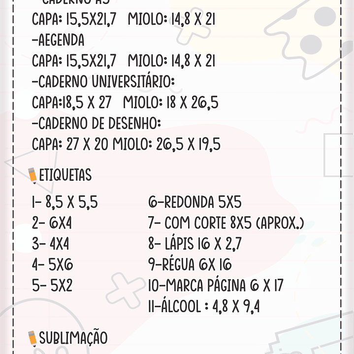 Arquivo Encadernação Escolar Magali 2