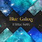 Kit Digital Papeis GaláxiaAzul  - Thumbnail 1