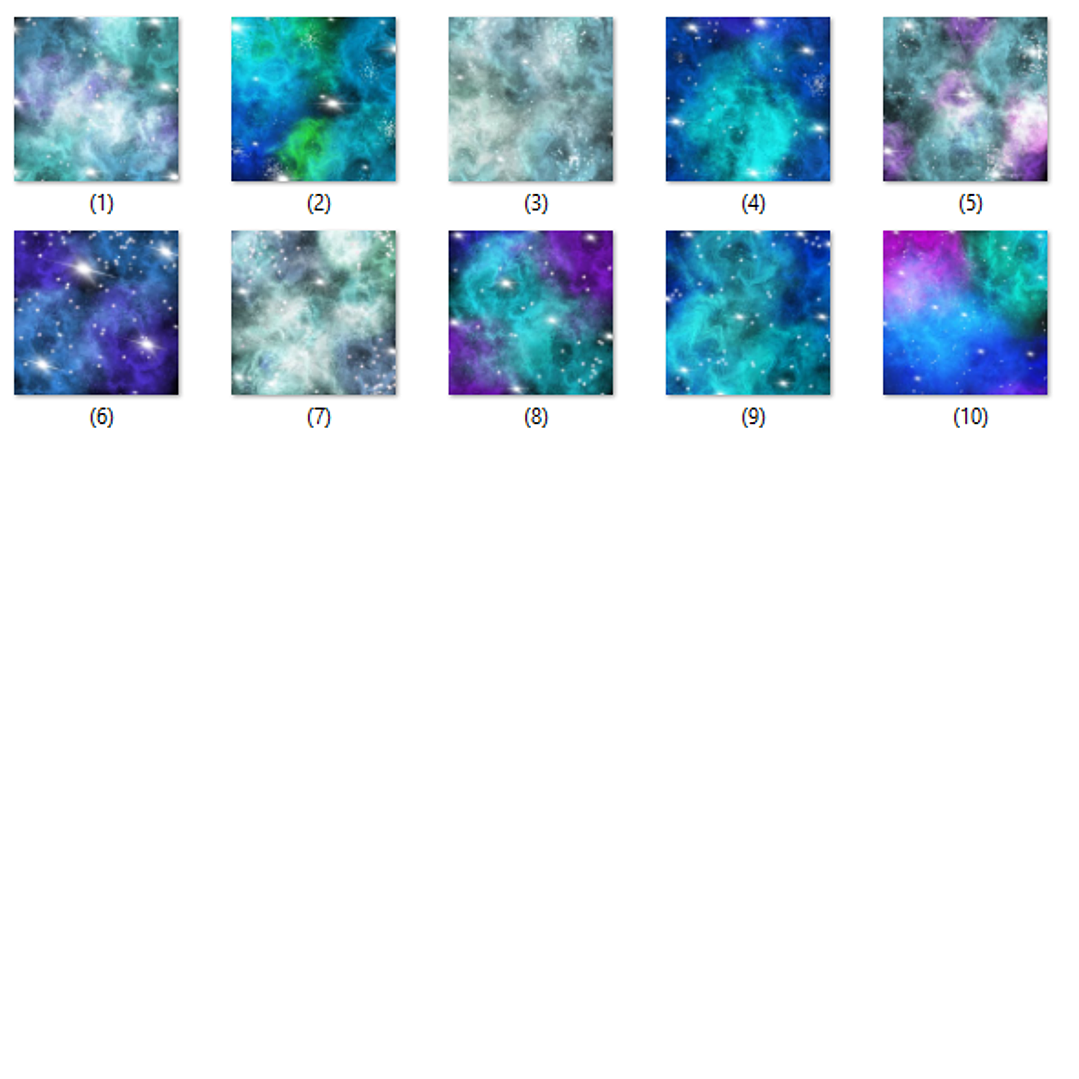 Kit Digital Papeis GaláxiaAzul  2