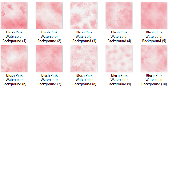 Kit Digital Papeis Aquarela Rosa  2