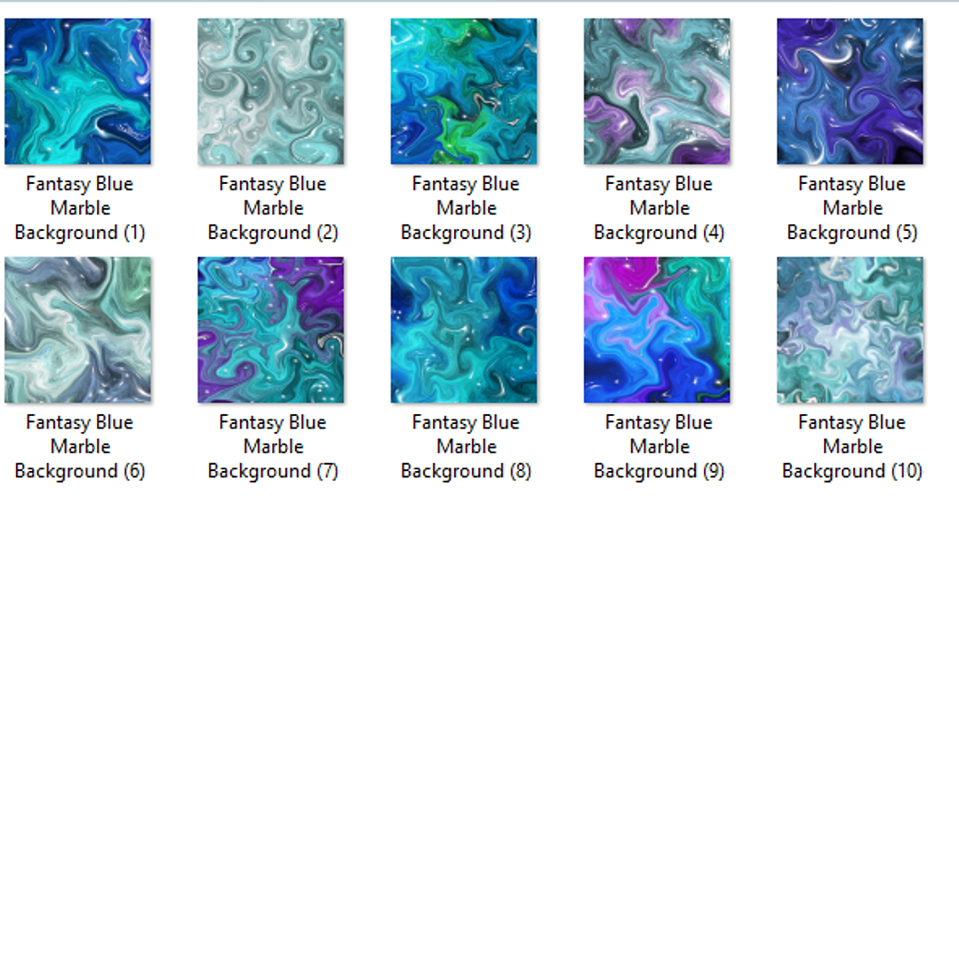 Kit Digital Papeis Mármore Azul  2