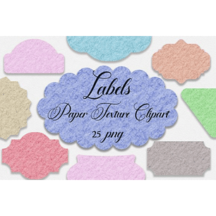 Kit Digital Etiquetas Aquarelas 