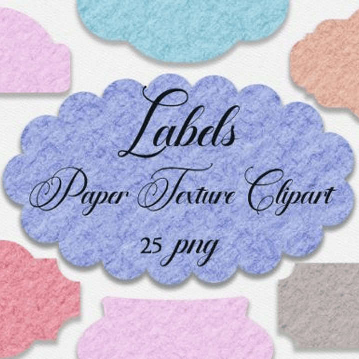 Kit Digital Etiquetas Aquarelas  1