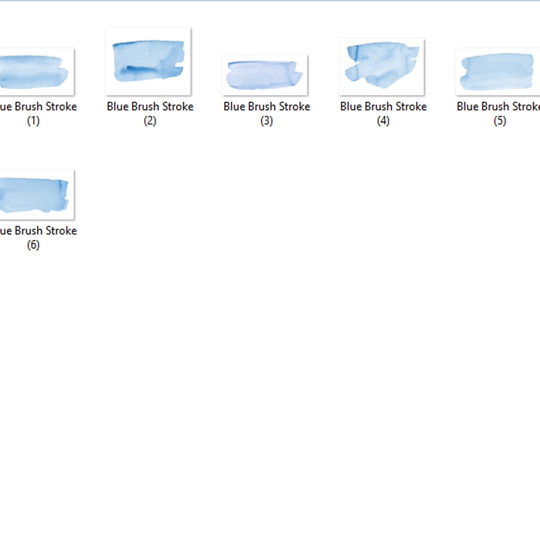 Kit Digital Pincel Azul  2