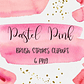 Kit Digital Pinceis Rosa Pastel  - Thumbnail 1