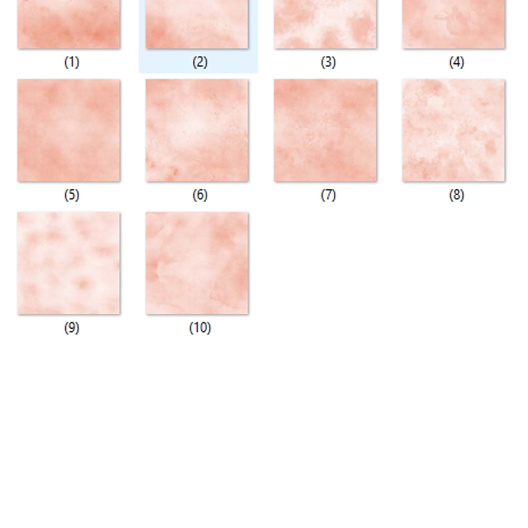 Kit Digital Papeis Aquarela Pêssego  2