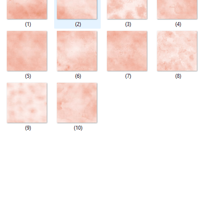 Kit Digital Papeis Aquarela Pêssego  2