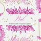 Kit Digital Aquarela Rosa  - Thumbnail 1