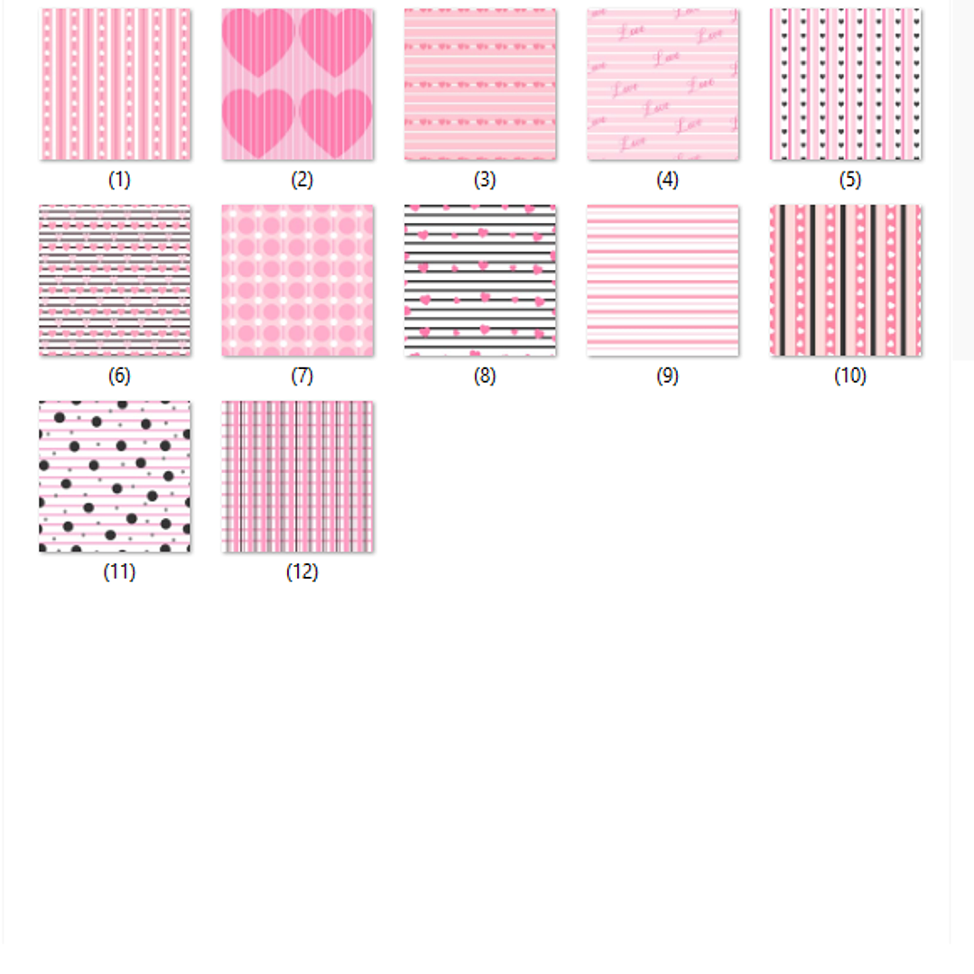 Kit Digital Papeis Amor Doce  2