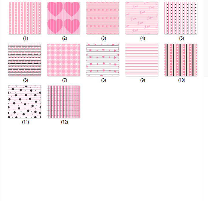 Kit Digital Papeis Amor Doce  2