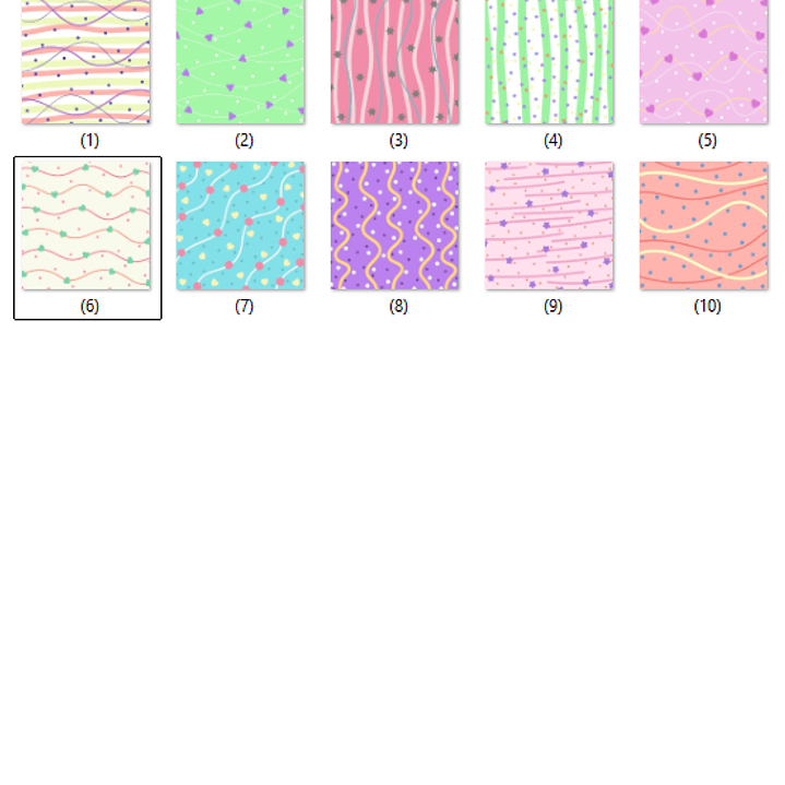 Kit Digital Papeis Unicornio  2