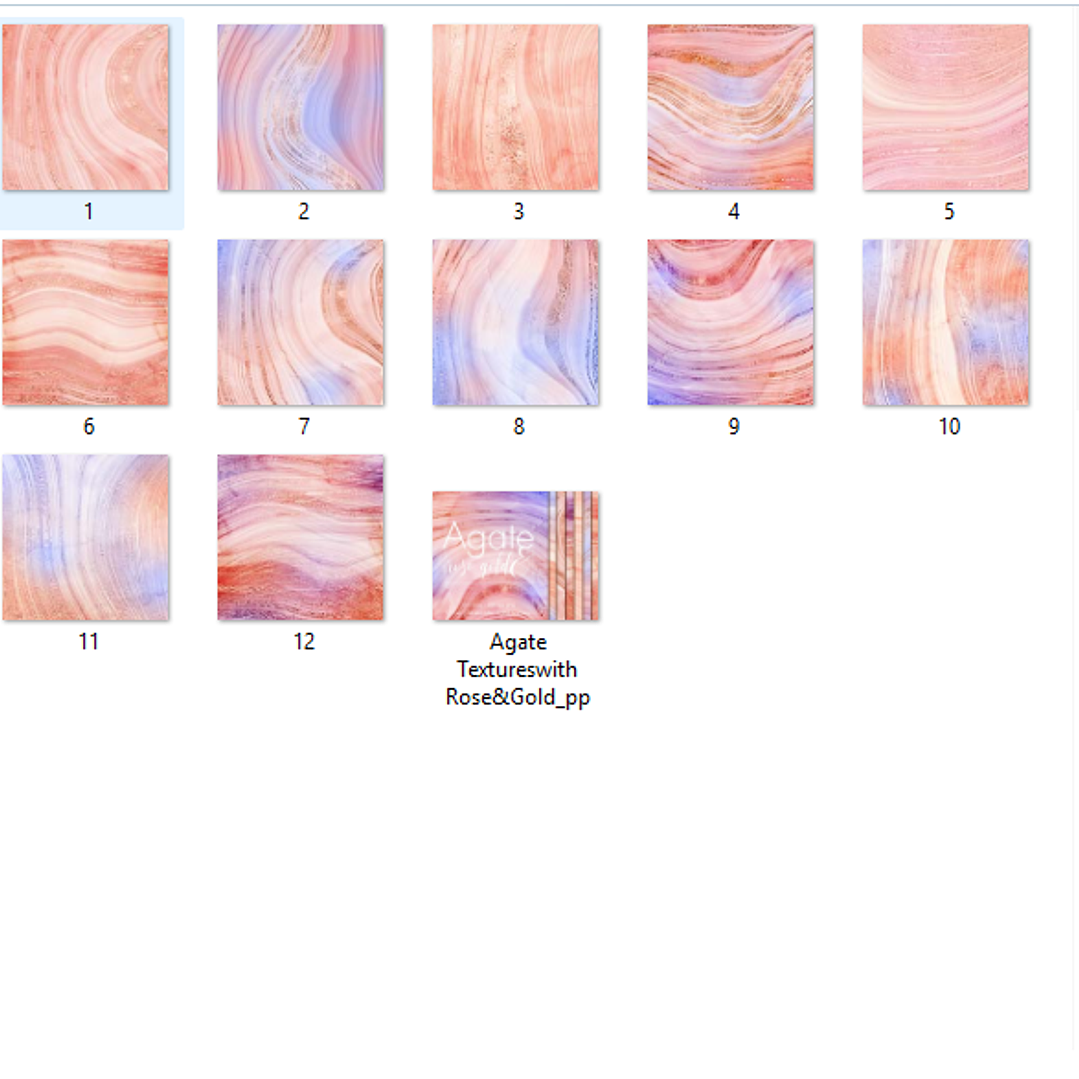 Kit Digital Papeis Rosa e Ouro  2