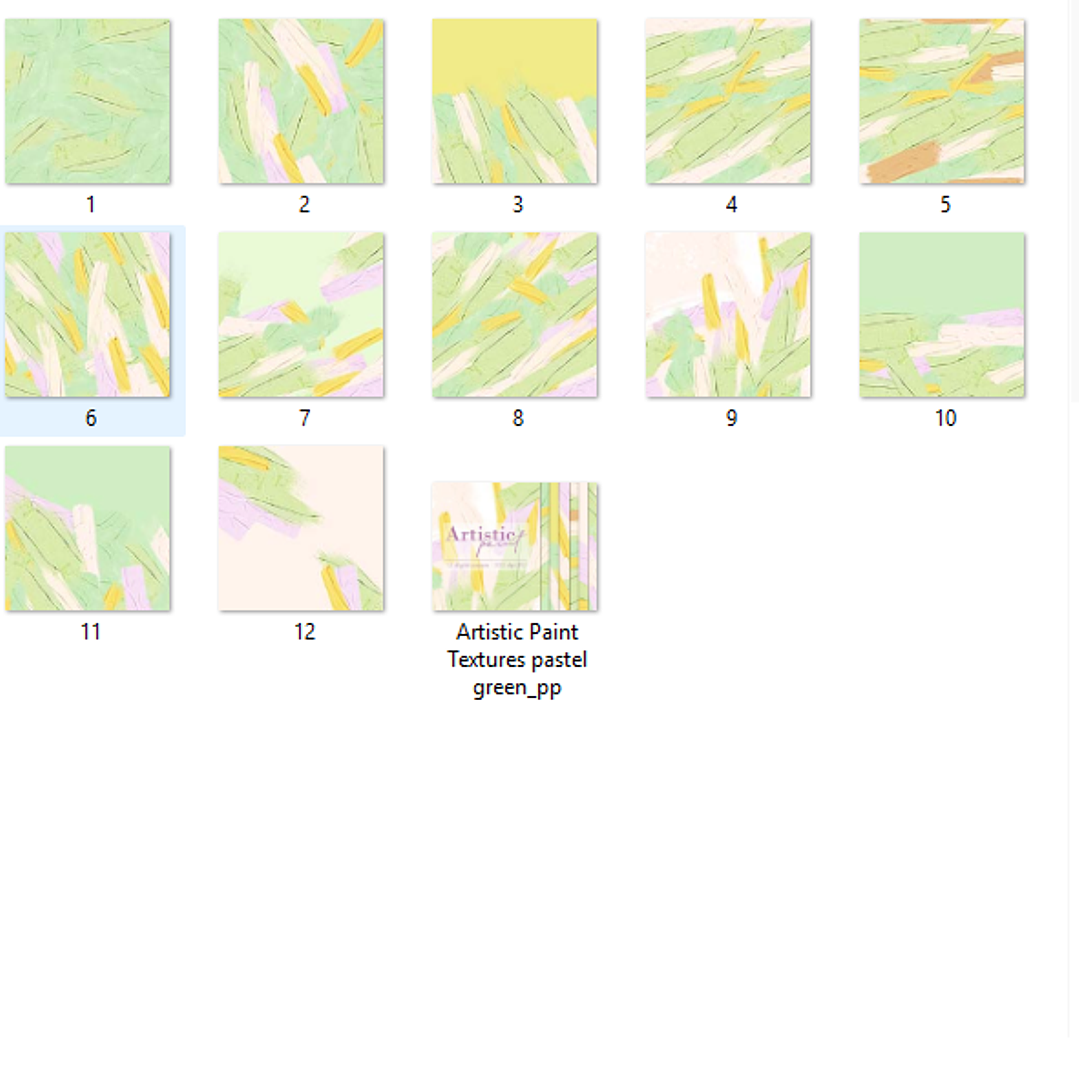 Kit Digital Papeis Verde Pasteis  2