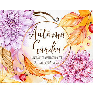 Kit Digital Jardim de Outono 