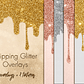 Kit Digital Papeis Pingos de Gliter  - Thumbnail 1