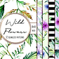 Kit Digital Papeis Floral  - Thumbnail 1