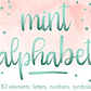 Kit Digital Alfabeto de Menta  - Thumbnail 1