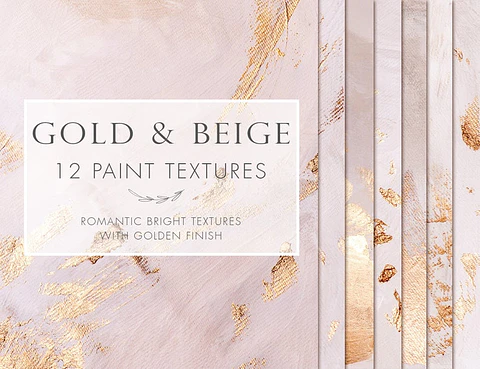 Kit Digital Papeis Rosa Dourada 