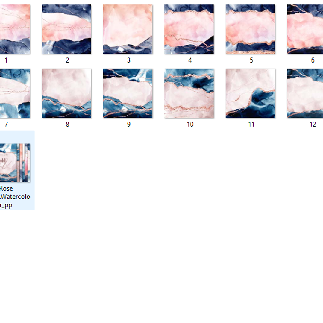 Kit Digital Papeis Ouro Rosa  2