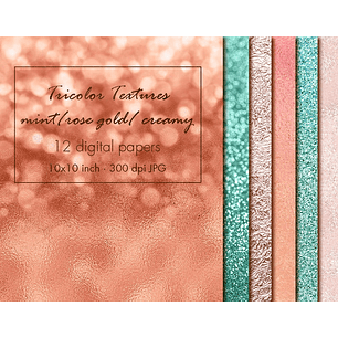 Kit Digital Papeis Texturas Cores 